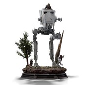 Star Wars Demi Art Scale Statue 1/20 AT-ST and Chewbacca 53cm