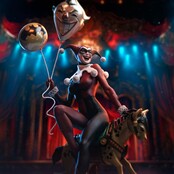DC Comics Art Scale Statue 1/10 Harley Quinn Unleashed 30cm