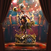 DC Comics Art Scale Statue 1/10 Harley Quinn Unleashed 30cm