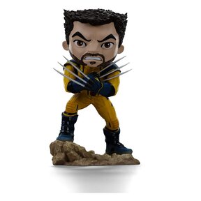Deadpool & Wolverine MiniCo PVC Figure Wolverine Unmasked