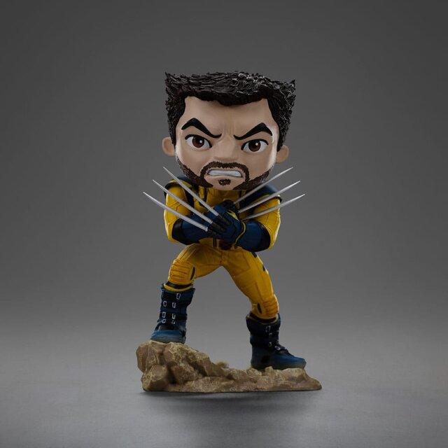 Deadpool & Wolverine MiniC PVC Figure Wolverine Unmasked 14cm