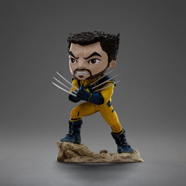 Deadpool & Wolverine MiniC PVC Figure Wolverine Unmasked 14cm