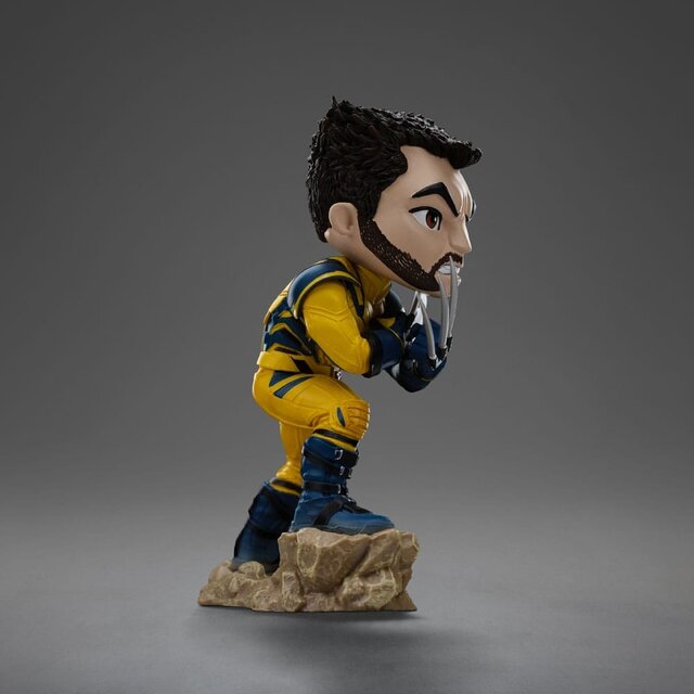 Deadpool & Wolverine MiniC PVC Figure Wolverine Unmasked 14cm