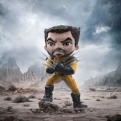 Deadpool & Wolverine MiniC PVC Figure Wolverine Unmasked 14cm