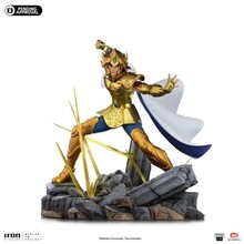 Saint Seiya Art Scale Statue Leo Aiolia