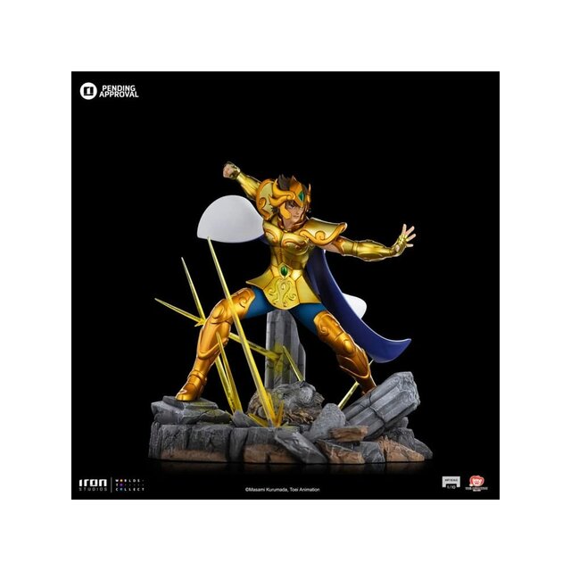 Saint Seiya Art Scale Statue 1/10 Leo Aiolia 24cm