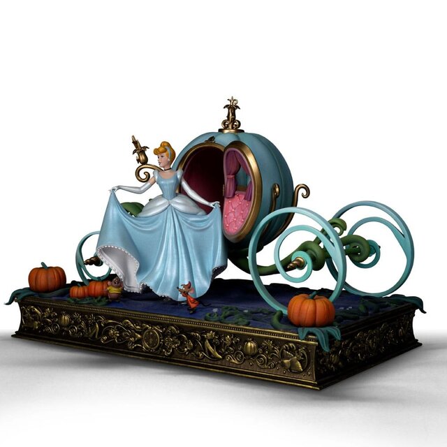 Disney Classics Deluxe Art Scale Statue 1/10 Cinderella 30cm