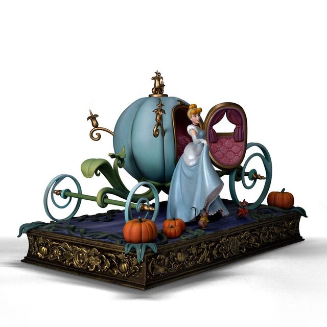 Disney Classics Deluxe Art Scale Statue 1/10 Cinderella 30cm