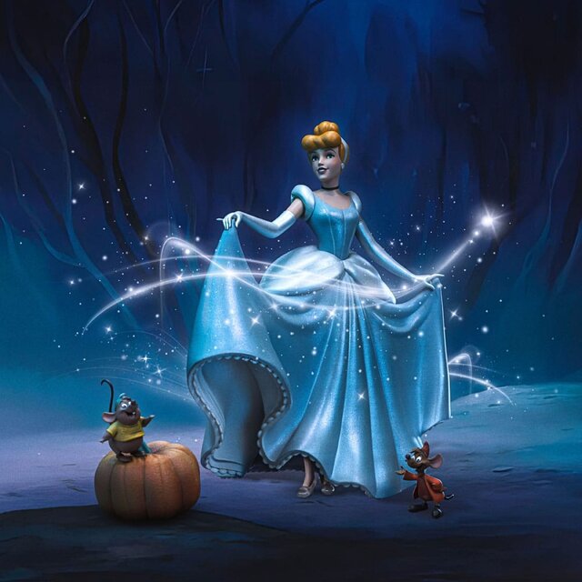 Disney Classics Art Scale Statue 1/10 Cinderella 25cm