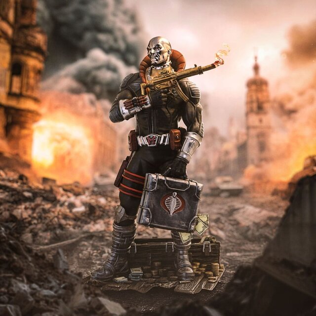 G.I. Joe Art Scale Statue Destro