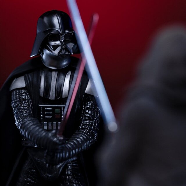 Star Wars Deluxe Art Scale Statue 1/10 Darth Vader Vs Obi-Wan Kenobi (CCXP Exclusive 2025) 24cm