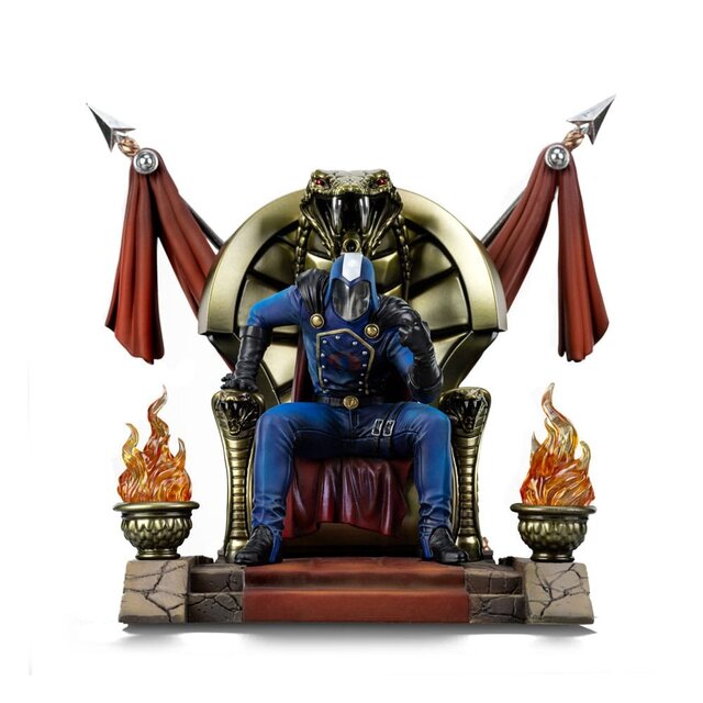 GI Joe Art Scale Statue 1/10 Cobra Commander 25cm
