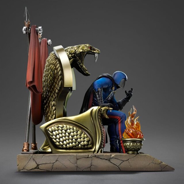 GI Joe Art Scale Statue 1/10 Cobra Commander 25cm