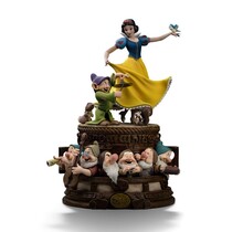 Snow White and the Seven Dwarves Art Scale Statue 1/10 Snow White and Dopey Deluxe Edition 21cm