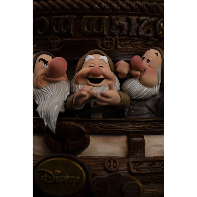 Snow White and the Seven Dwarves Art Scale Statue 1/10 Snow White and Dopey Deluxe Edition 21cm
