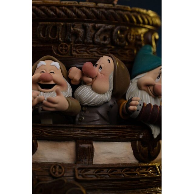 Snow White and the Seven Dwarves Art Scale Statue 1/10 Snow White and Dopey Deluxe Edition 21cm