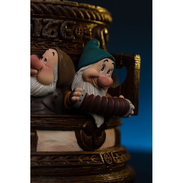 Snow White and the Seven Dwarves Art Scale Statue 1/10 Snow White and Dopey Deluxe Edition 21cm