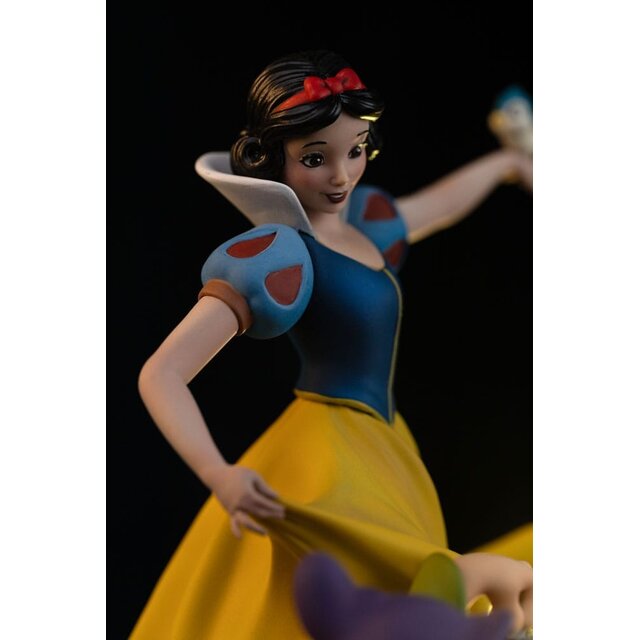 Snow White and the Seven Dwarves Art Scale Statue 1/10 Snow White and Dopey Deluxe Edition 21cm