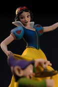 Snow White and the Seven Dwarves Art Scale Statue 1/10 Snow White and Dopey Deluxe Edition 21cm