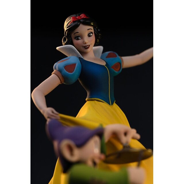 Snow White and the Seven Dwarves Art Scale Statue 1/10 Snow White and Dopey Deluxe Edition 21cm