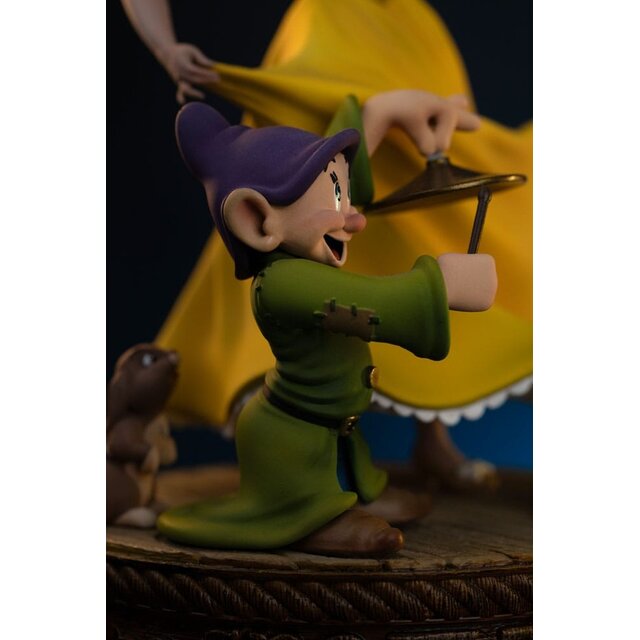 Snow White and the Seven Dwarves Art Scale Statue 1/10 Snow White and Dopey Deluxe Edition 21cm