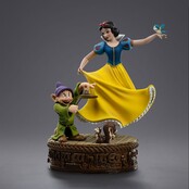 Snow White and the Seven Dwarves Art Scale Statue 1/10 Snow White and Dopey 21cm