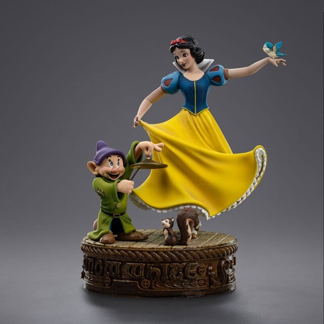 Snow White and the Seven Dwarves Art Scale Statue 1/10 Snow White and Dopey 21cm