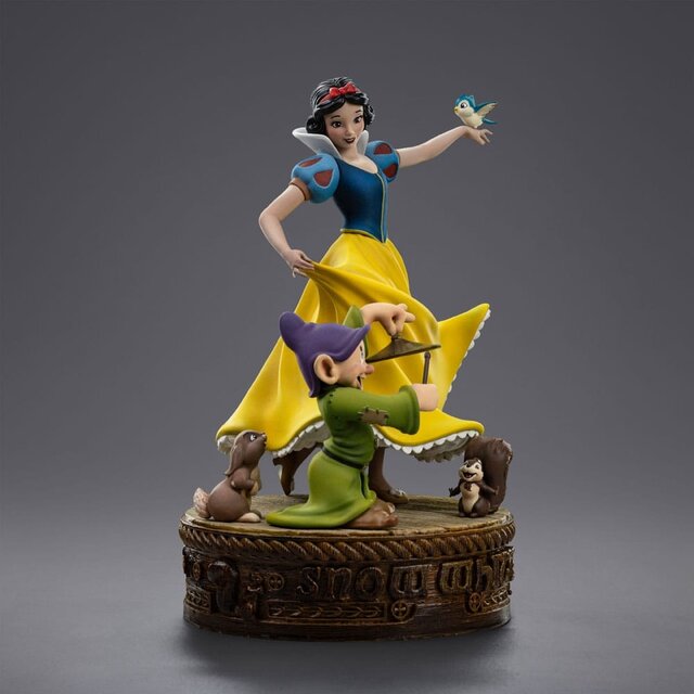 Snow White and the Seven Dwarves Art Scale Statue 1/10 Snow White and Dopey 21cm