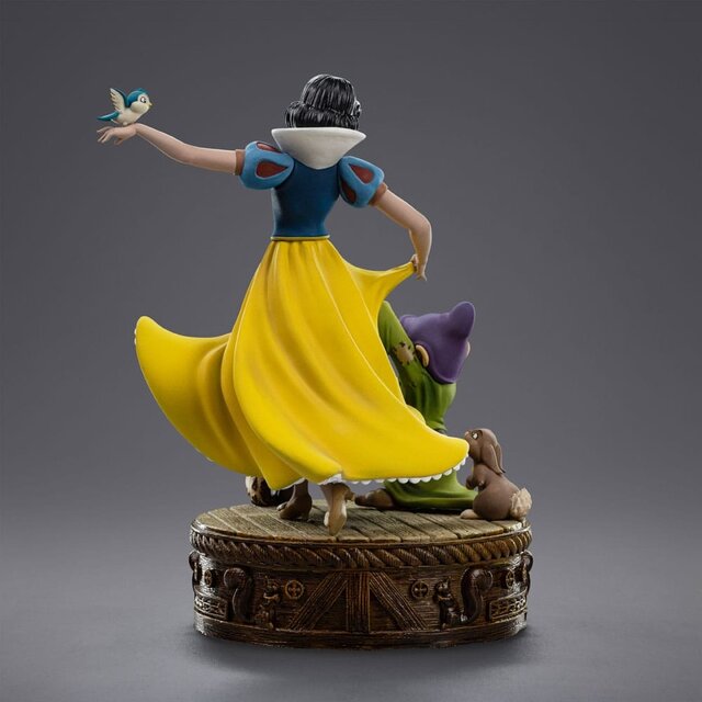 Snow White and the Seven Dwarves Art Scale Statue 1/10 Snow White and Dopey 21cm