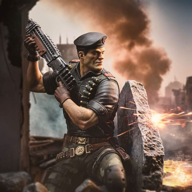 GI Joe Art Scale Statue 1/10 Flint 19cm
