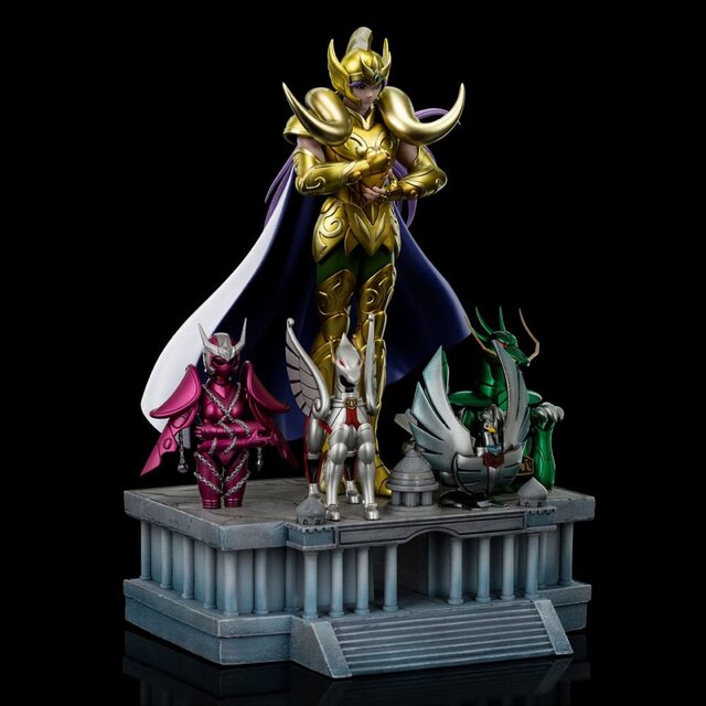 Saint Seiya Art Scale Statue Aries Mu Deluxe 27cm