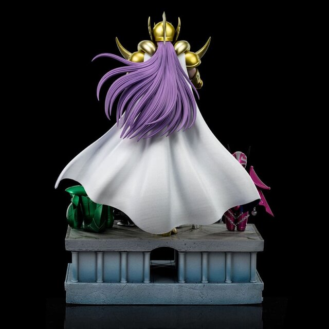 Saint Seiya Art Scale Statue Aries Mu Deluxe 27cm