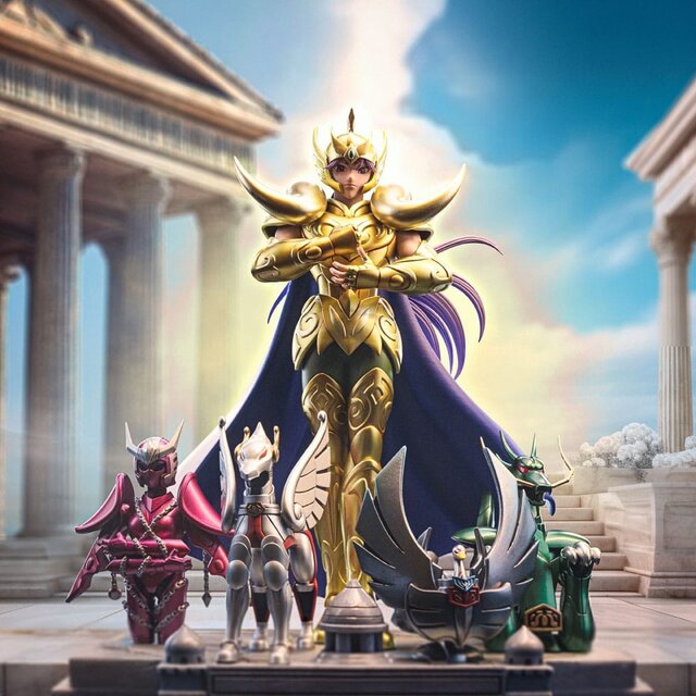 Saint Seiya Art Scale Statue Aries Mu Deluxe 27cm