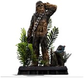 Star Wars Episode VI Art Scale Statue 1/10 Chewbacca and Tokkat 22cm