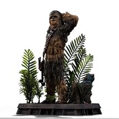 Star Wars Episode VI Art Scale Statue 1/10 Chewbacca and Tokkat 22cm