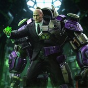 DC Comics Art Scale Statue 1/10 Lex Luthor Unleashed 30cm