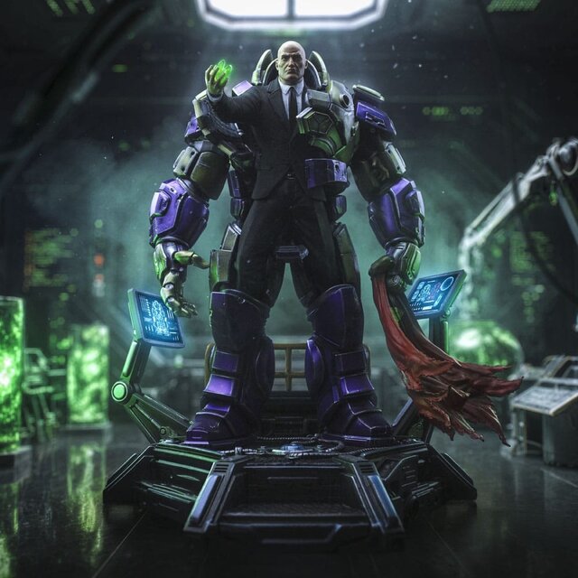 DC Comics Art Scale Statue 1/10 Lex Luthor Unleashed 30cm