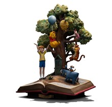 Disney Classics Deluxe Art Scale Statue 1/10 Winnie the Pooh and Friends (100th Anniversary) 31cm