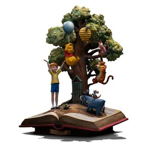 Disney Classics Deluxe Art Scale Statue Winnie the Pooh and Friends