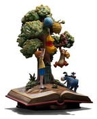 Disney Classics Deluxe Art Scale Statue 1/10 Winnie the Pooh and Friends (100th Anniversary) 31cm