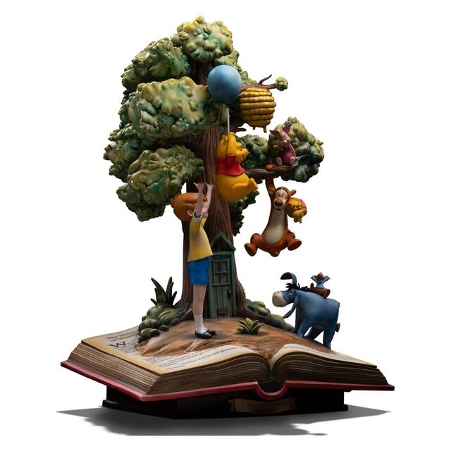 Disney Classics Deluxe Art Scale Statue 1/10 Winnie the Pooh and Friends (100th Anniversary) 31cm