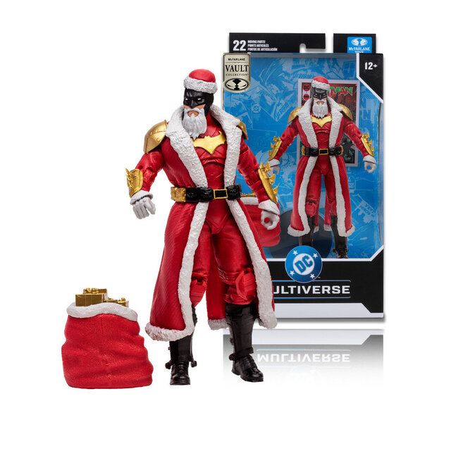 McFarlane Vault Collection DC Multiverse Batman (Red Santa Suit) Action Figure 18cm