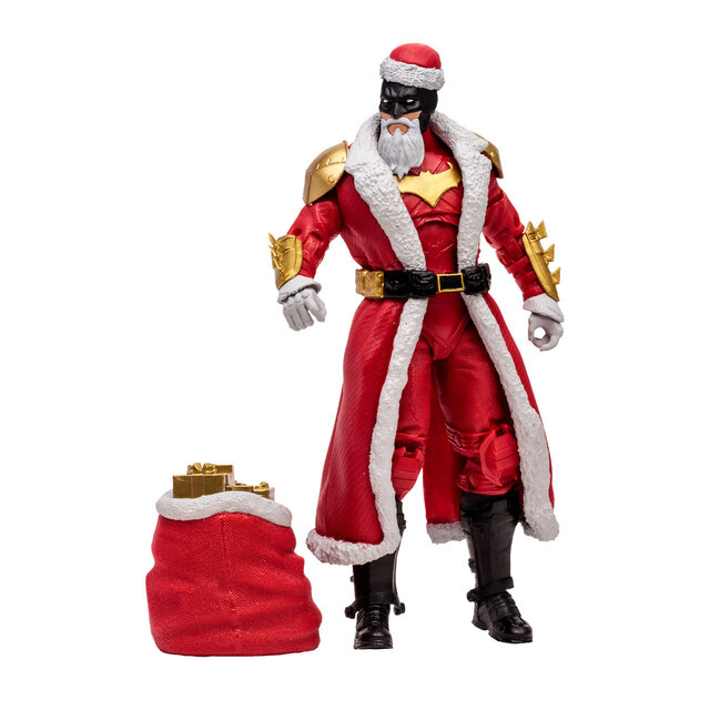 McFarlane Vault Collection DC Multiverse Batman (Red Santa Suit) Action Figure 18cm