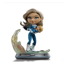 Fantastic Four MiniCo PVC Figure Invisible Woman and Franklin 15 cm