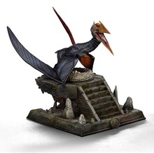 Jurassic World Rebirth Icons Statue Quetzalcoatlus