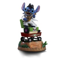 Lilo & Stitch Art Scale Statue 1/10 Stitch King of Rock 17 cm