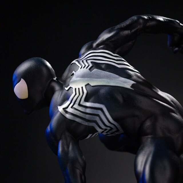 Marvel BDS Art Scale Statue 1/10 Spider-Man Black Costume 20 cm