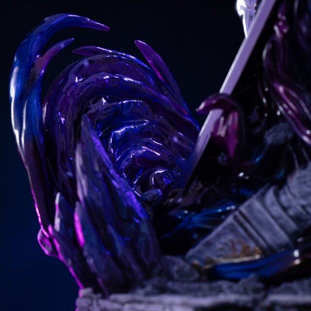 Marvel Comics Infinity Gauntlet Diorama Art Scale Statue 1/10 Silver Surfer Deluxe 36 cm