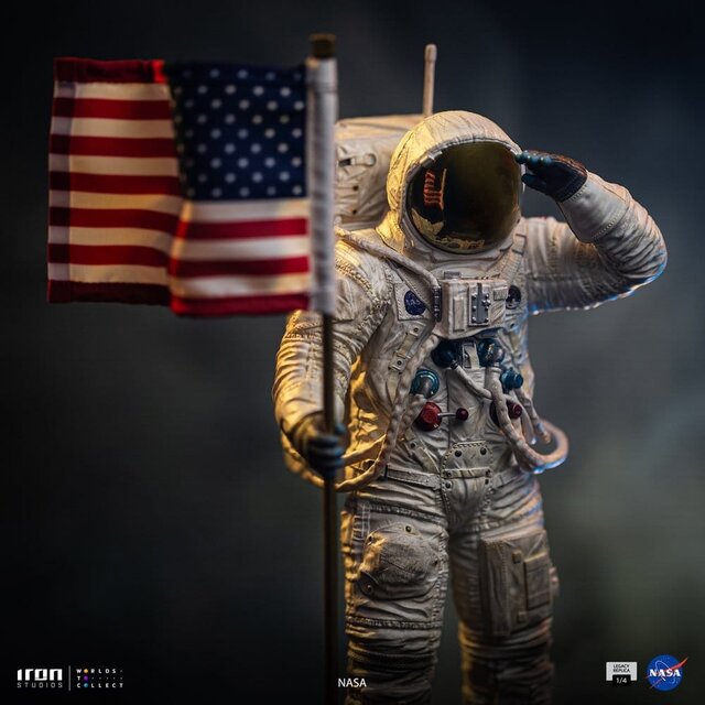 NASA Legacy Replica Statue 1/4 Apollo 11 Astronaut 58 cm