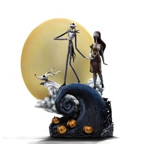 Nightmare before Christmas Deluxe Art Scale Statue 1/10 Jack and Sally 39 cm